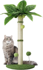 Krabbapalo interattivo per gatti - gioco di pallone - corda in sisal - altezza 65 cm