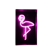 Lampada da tavolo bimbi rosa LED 3,44W Neon Flaming Zuma Line