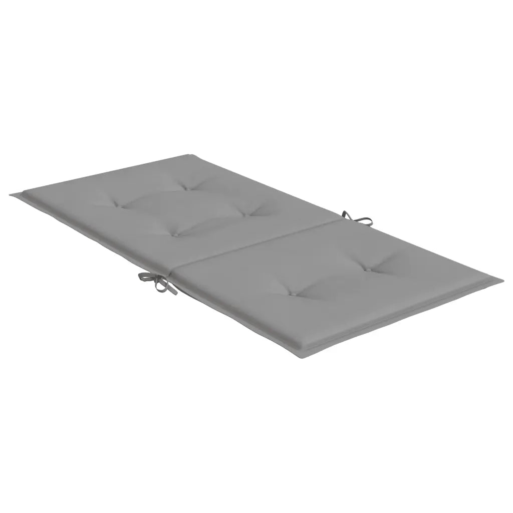 Cuscini per Sedie da Giardino 6 pz Grigio 100x50x3 cm cod mxl 50882