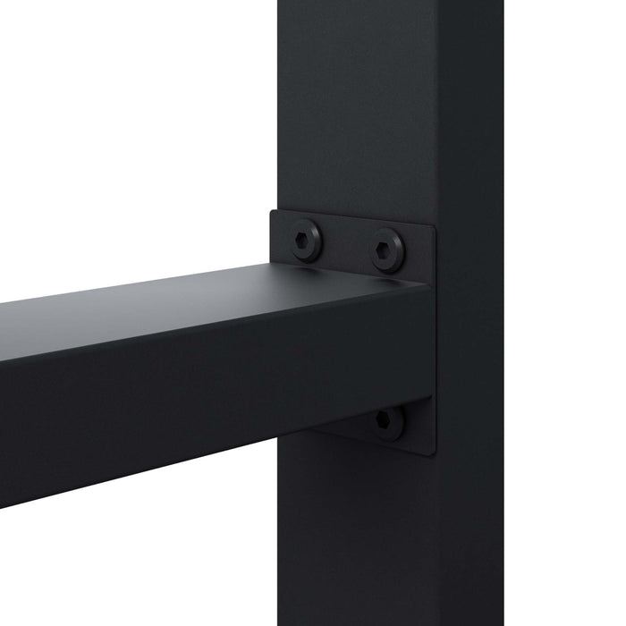 Base per tavolo 80x72 cm verniciatura a polvere nero Telaio per tavoli gambe tavolo