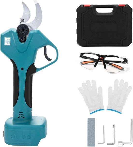 Takkenschaar elettrico a batteria senza fili - Diametro massimo di taglio 30 mm - Adatto per batterie 18 V