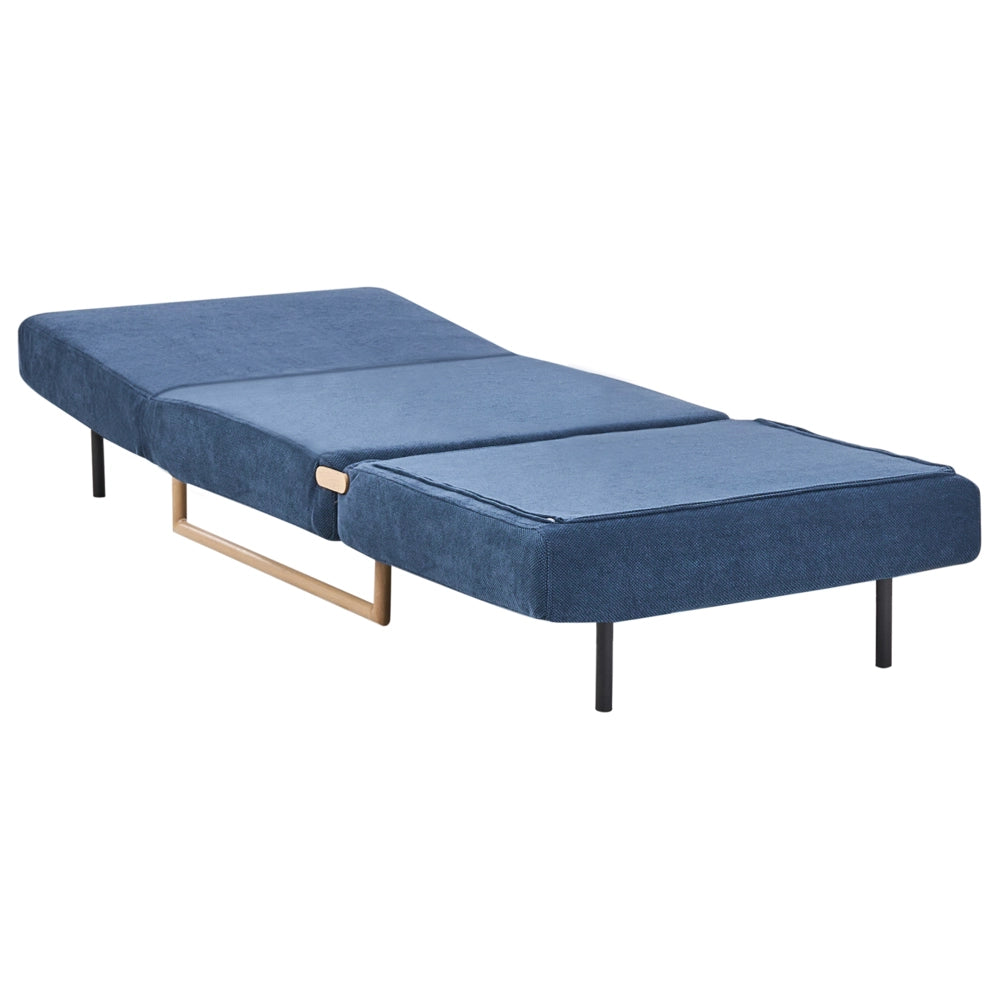 Divano letto singolo per 1 persona Pieghevole blu pieghevole camera ospiti