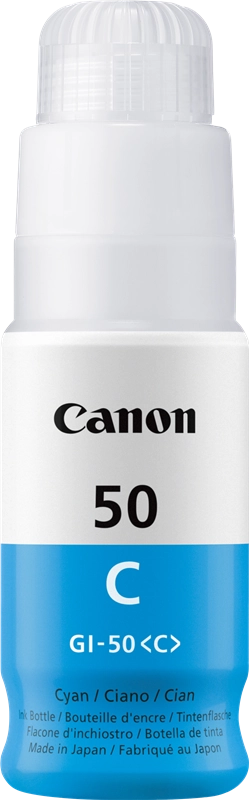Canon GI-50 C, Resa elevata, Flacone d'inchiostro, Ciano
