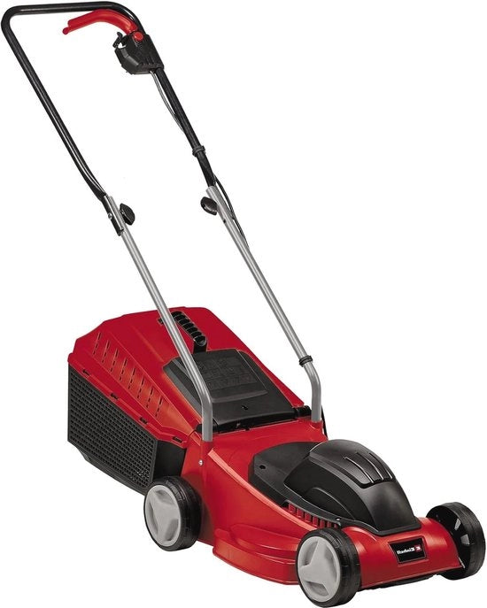 Tagliaerba elettrica 1000 W con lama di taglio di 32 cm e bacchetto di raccolta di 30 L