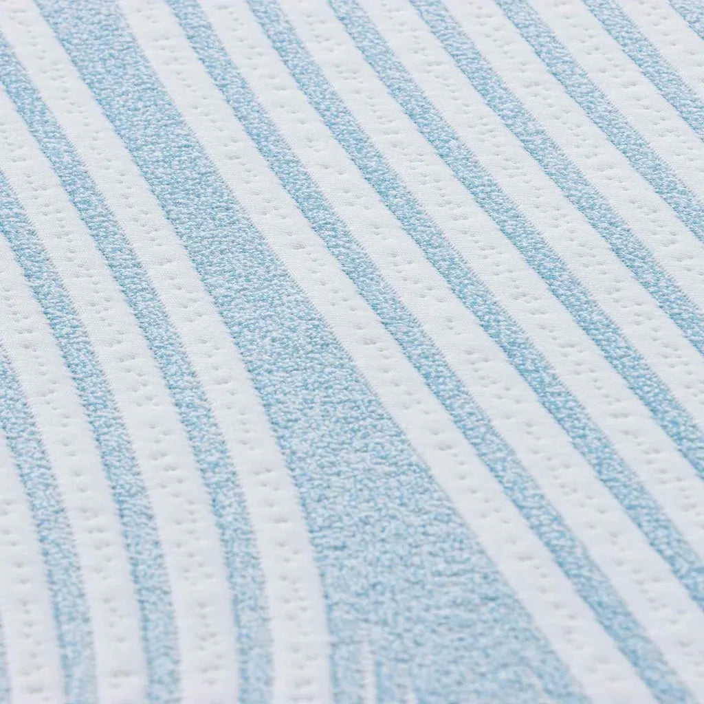 Materasso-Materasso per letto Bianco 90 x 200 cm Tessuto Jacquard 881550