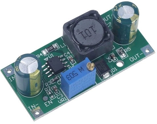 Modulo alimentatore DC-DC - Convertitore di tensione - Compacto e leggero - Modulo di riduzione di tensione - Per progetti di elettronica - Fino a 48V di uscita