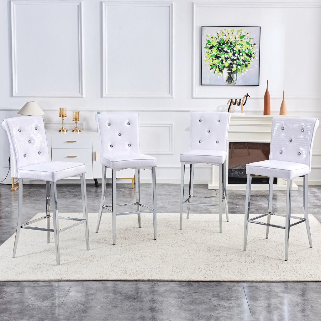 SGABELLO DA BAR Set da 2 pezzi in PVC