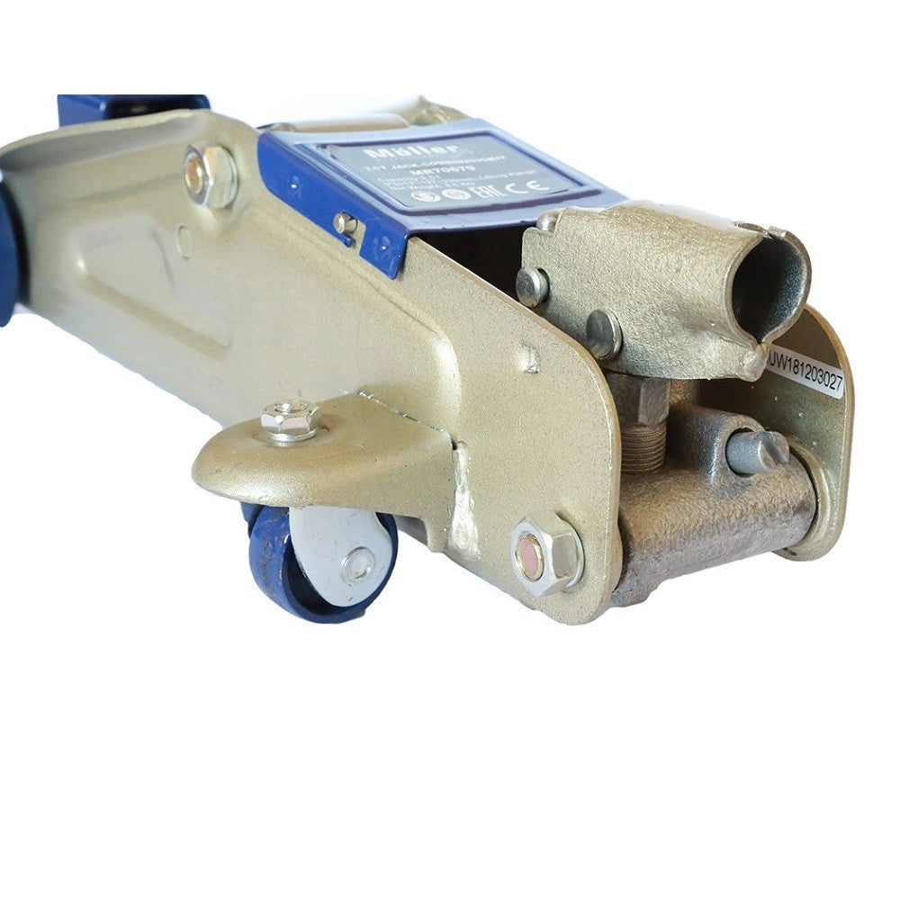 Trade Shop - Kit Coppia Cavalletti + Crick Cric 2.5 Tonnellate Sollevatore Idraulico 2.5 Ton -