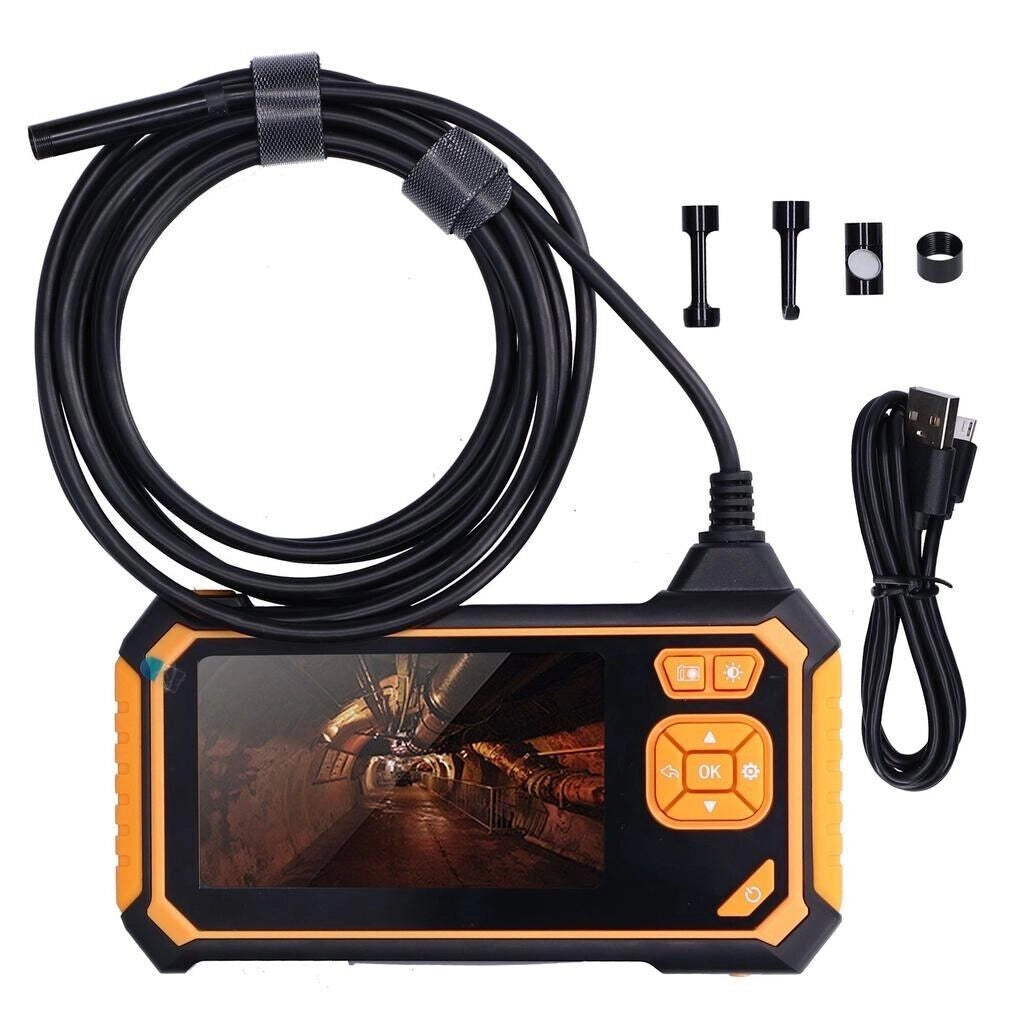 Telecamera endoscopica ispezione monitor 4.3" 6 Led sonda 5M foto video 37064