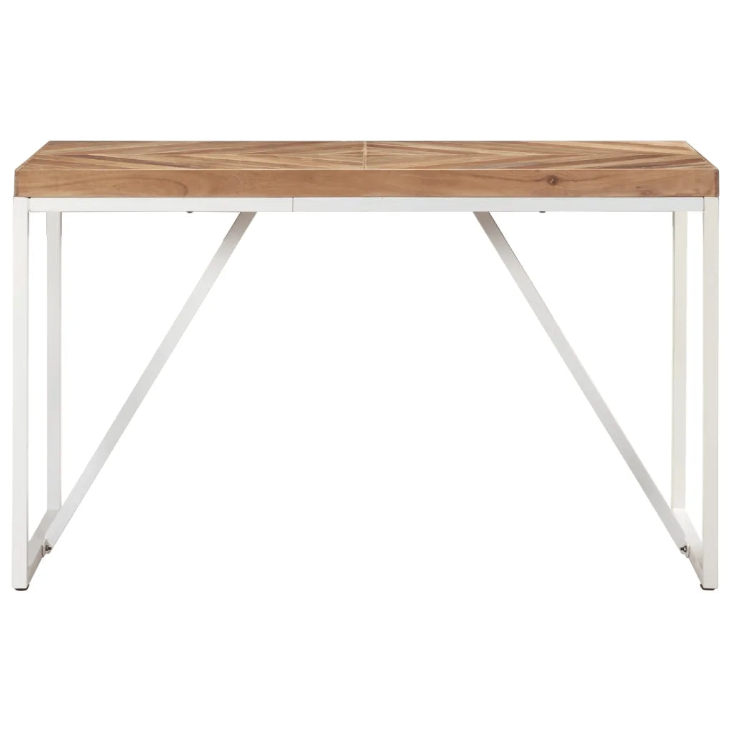 Tavolo da Pranzo 120x60x76 cm Legno Massello di Acacia e Mango 323545