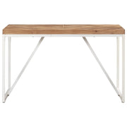 Tavolo da Pranzo 120x60x76 cm Legno Massello di Acacia e Mango 323545