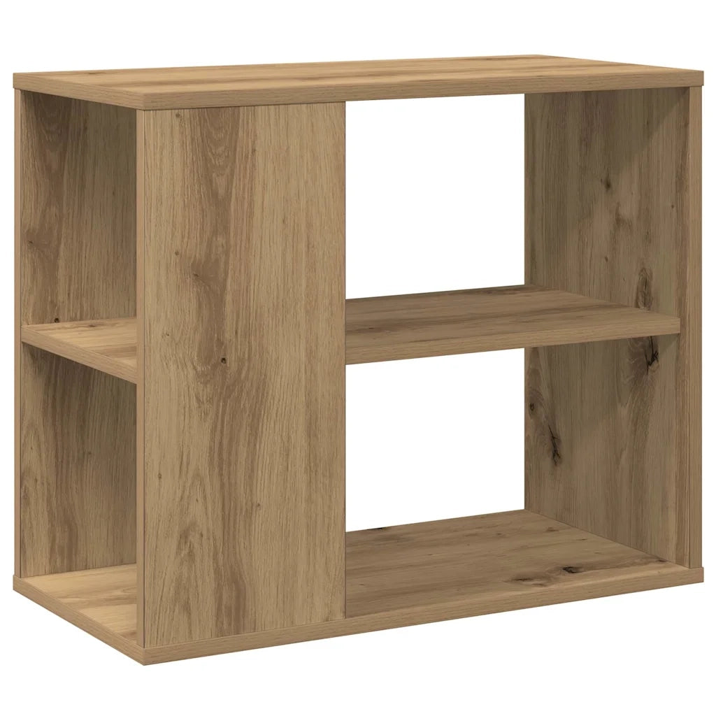 Mobiletto Laterale Rovere Artigianale 60x30x50 cm Multistrato