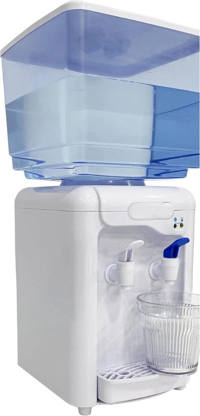 Dispensatore di acqua da 7 litri, ideale per uso domestico e ufficio, raffredda l'acqua a una temperatura compresa tra 8-15 °C.