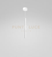 THALASSIA S/P - SOSPENSIONE COLORE BIANCO A LED 3000K 398LM 7W CON ROSONE D.2,5CM