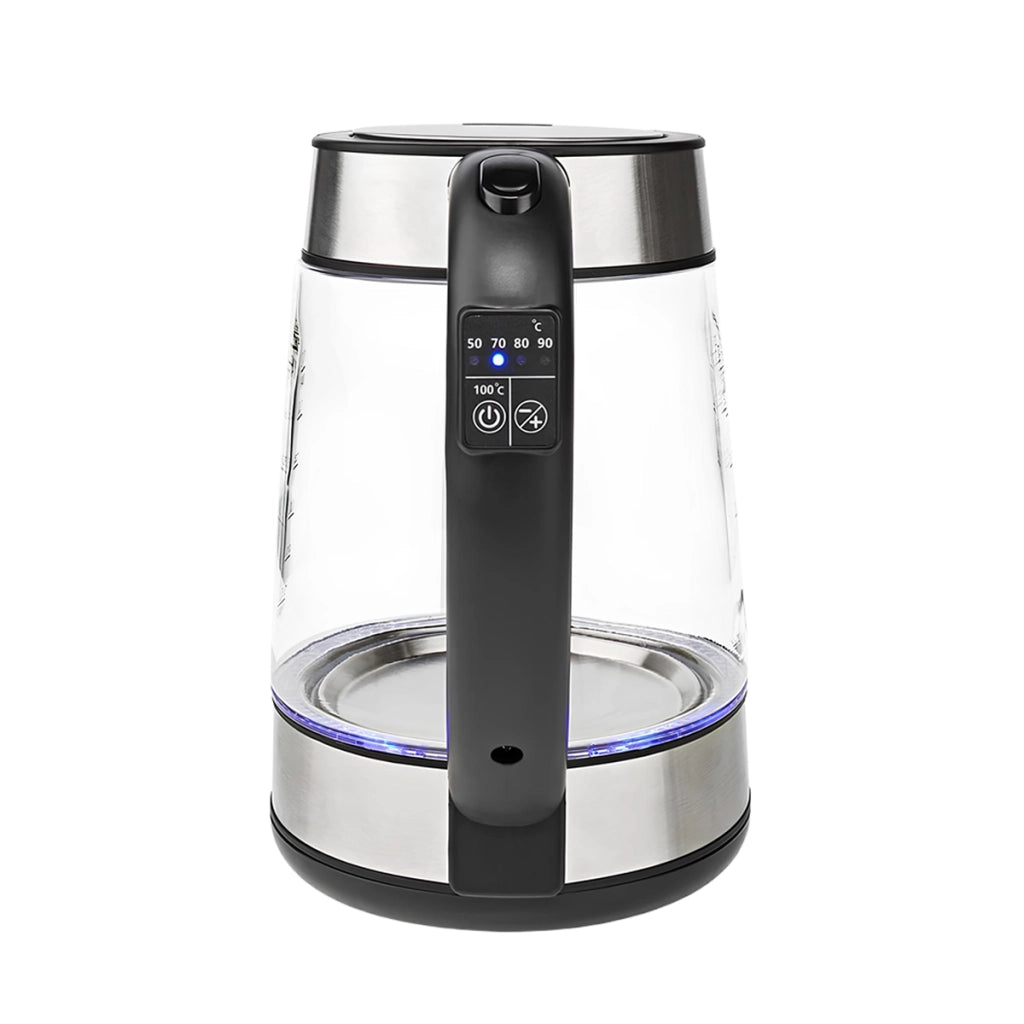 Bollitore 1,7L 2200W in Vetro con 5 Temperature e Mantenimento Caldo Trasparente MELISSA