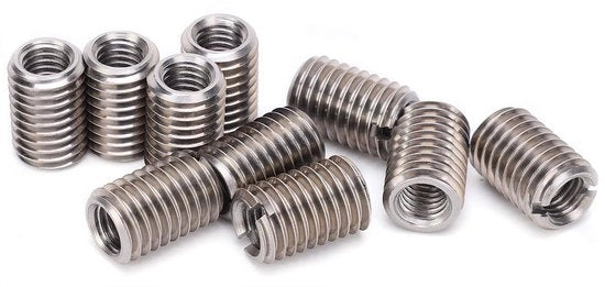 Adattatore di cavo in acciaio inossidabile da 10 pezzi - M8 all'interno - M12 verloopstuk - Adatto per la riparazione di 10 pezzi - M8 all'interno - M12 verloopstuk - Specifiche tecniche: M8 all'interno, M12 verloopstuk, 10 pezzi.