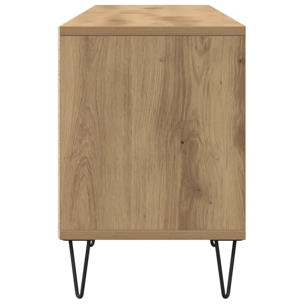 Mobile Porta TV Rovere Artigianale 150x30x44,5 cm Multistrato 857188