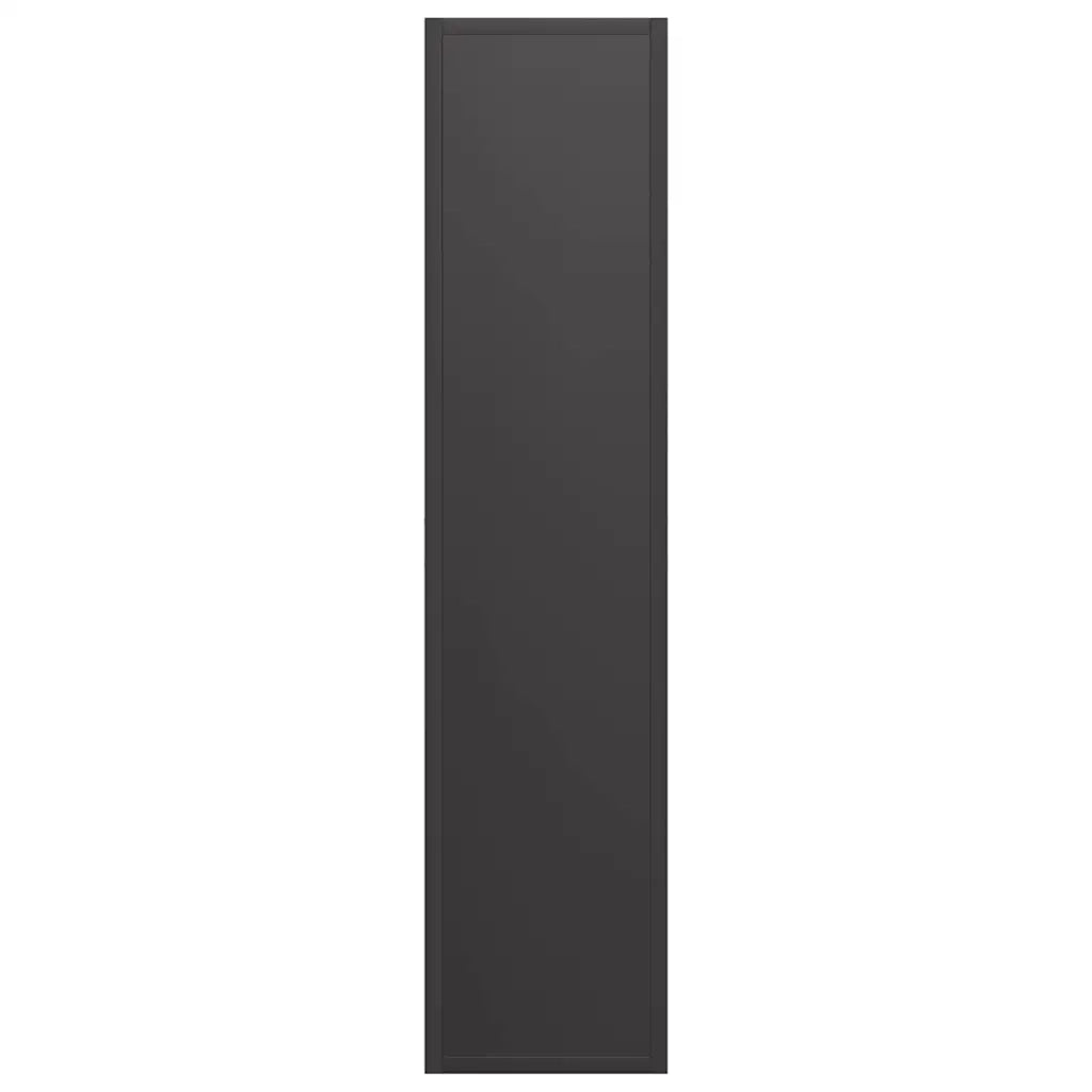 Rastrelliera per Legna da Ardere Nera 50x23x100 cm CFW5721541
