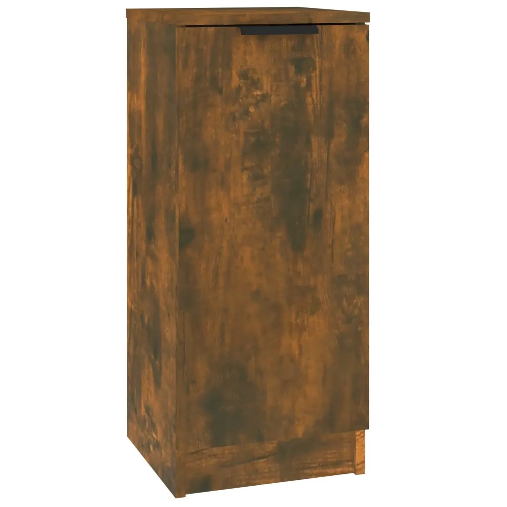 Credenze 3 pz | Madia | Buffet da pranzo | Armadio da pranzo Rovere Fumo in Legno Multistrato