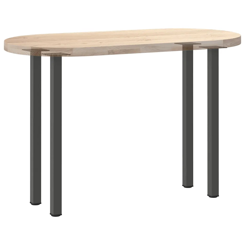 Gambe per tavolo consolle 4 pz Antracite 72-74 cm Acciaio 4012458