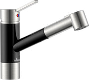 Apparecchio di scarico con sifone retrattile, rubinetto di scarico con alta uscita, smaltimento senza rame e nichel, rubinetto di miscelazione unico [Brevetto protetto]