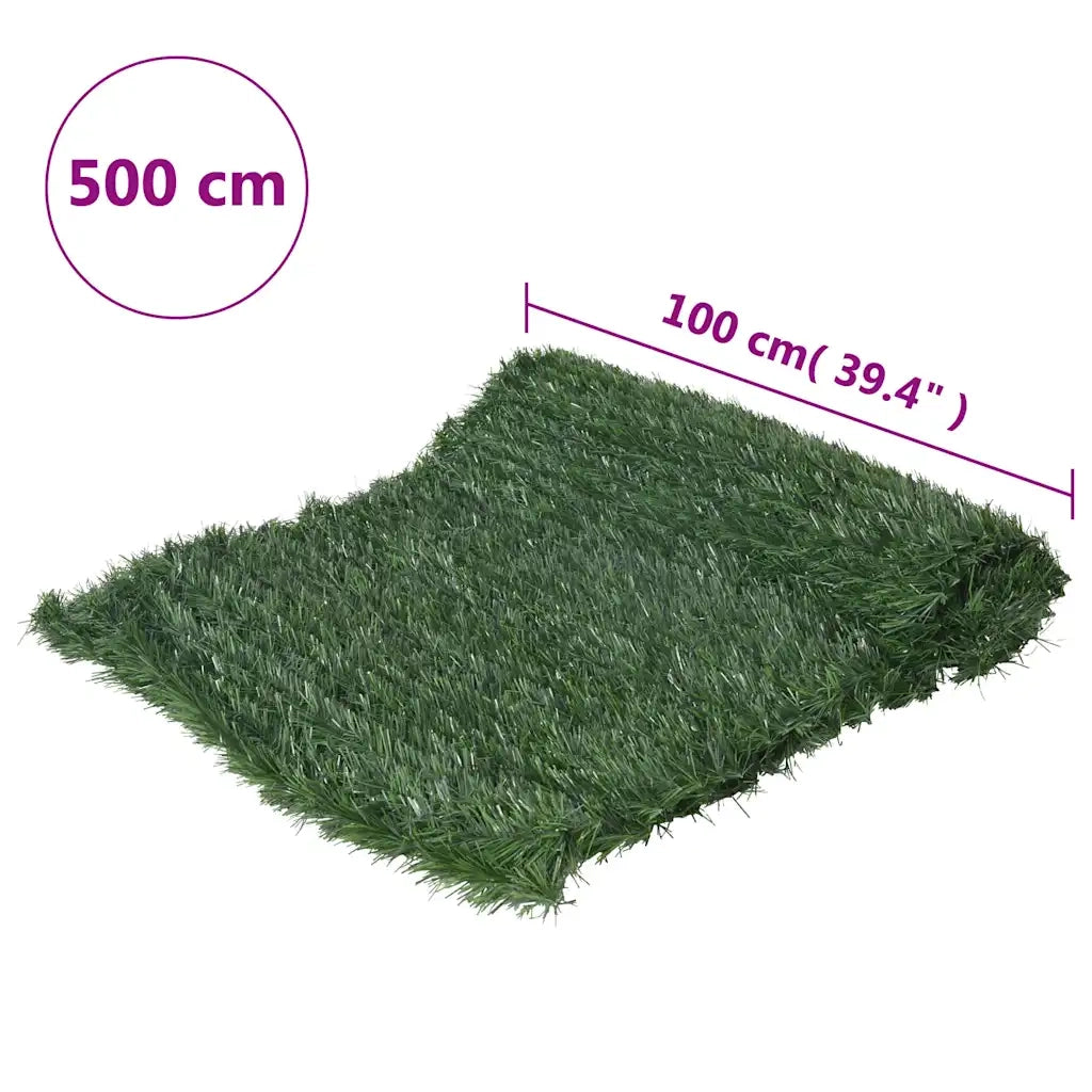 Recinzione Erba Artificiale Verde 1x5 m CFW7657042
