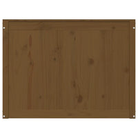 Contenitore per Bucato Ambra 88,5x44x66 cm Legno Massello Pino 823572