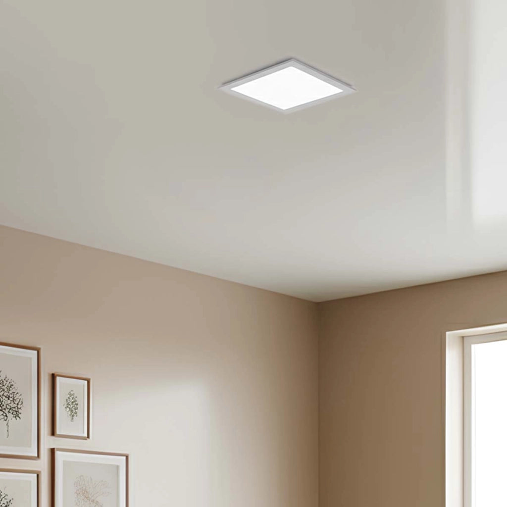Pannello LED 3W 6500K 100lm Incassato Formato Quadrato 10.7 x 10.7 cm Bianco Avizar