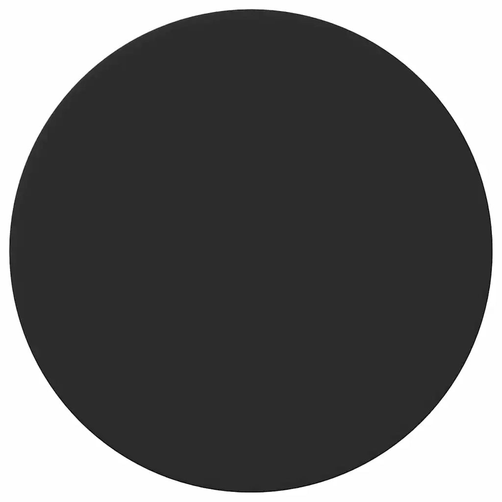 Piano del tavolo Nero Ø 70 x 1,5 cm Legno multistrato