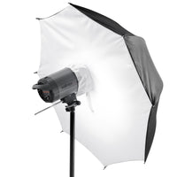 Ombrello fotografico a softbox portatile e pieghevole Ø 72 cm, rivestimento riflettente per fotografia flash da studio, Sagomatore luce morbida