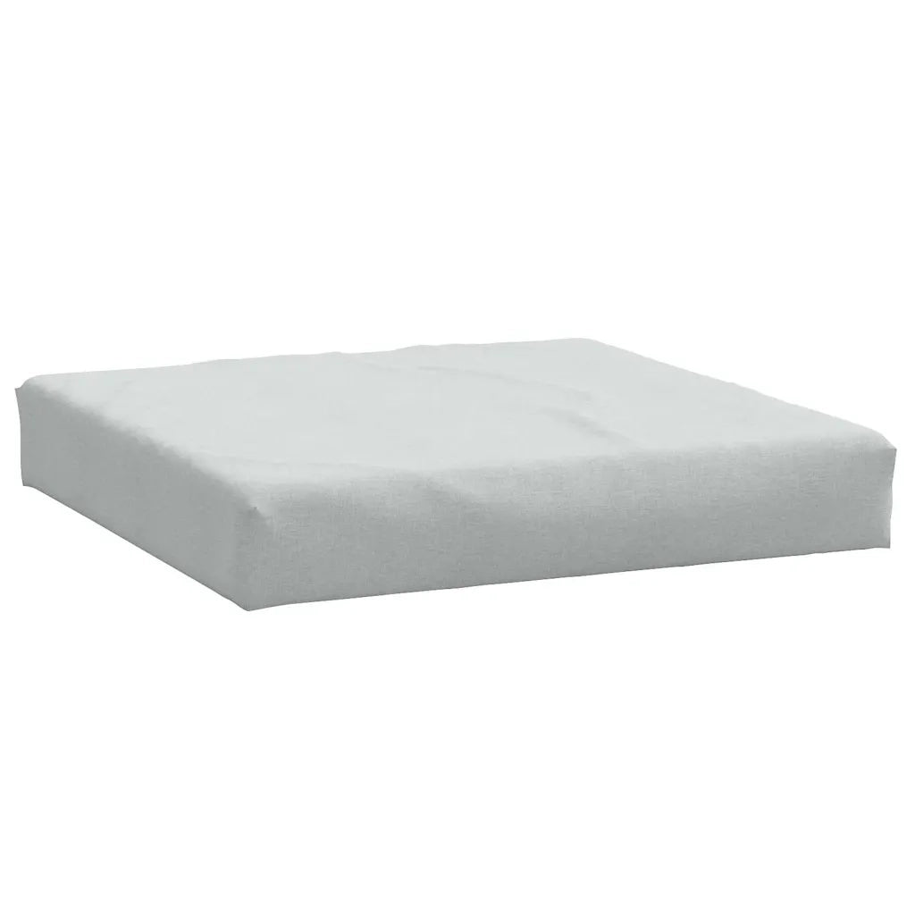 Cuscini per Pallet 3 pz Grigio Chiaro MÃ©lange in Tessuto