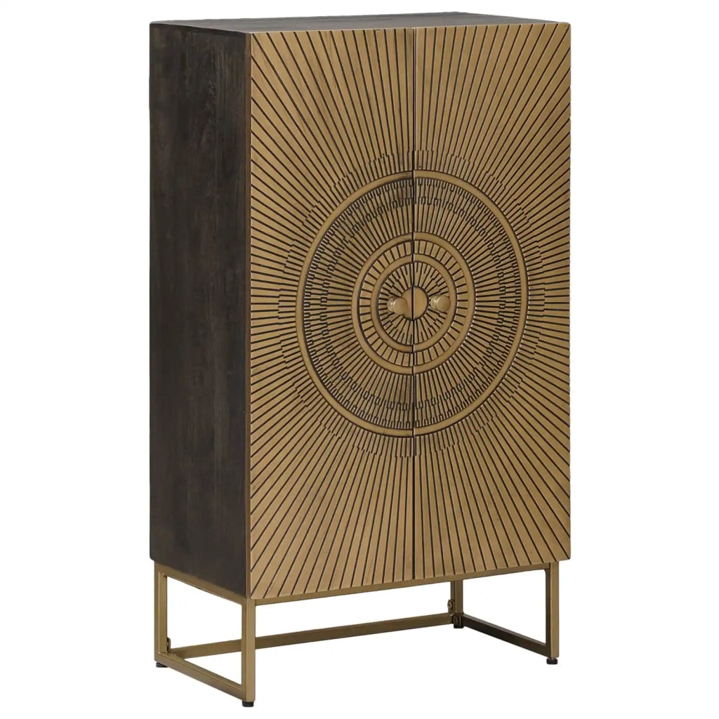 Credenza Ottone 53,5 x 30 x 95 cm