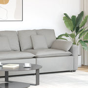 vidaXL Modulo Terminale Bracciolo Divano Modulare con Cuscini 100 cm