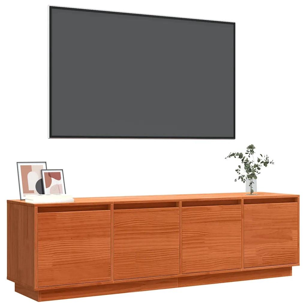 Mobile TV-Credenza per TV-Console TV Marrone 156 x 37 x 45 cm Legno multistrato