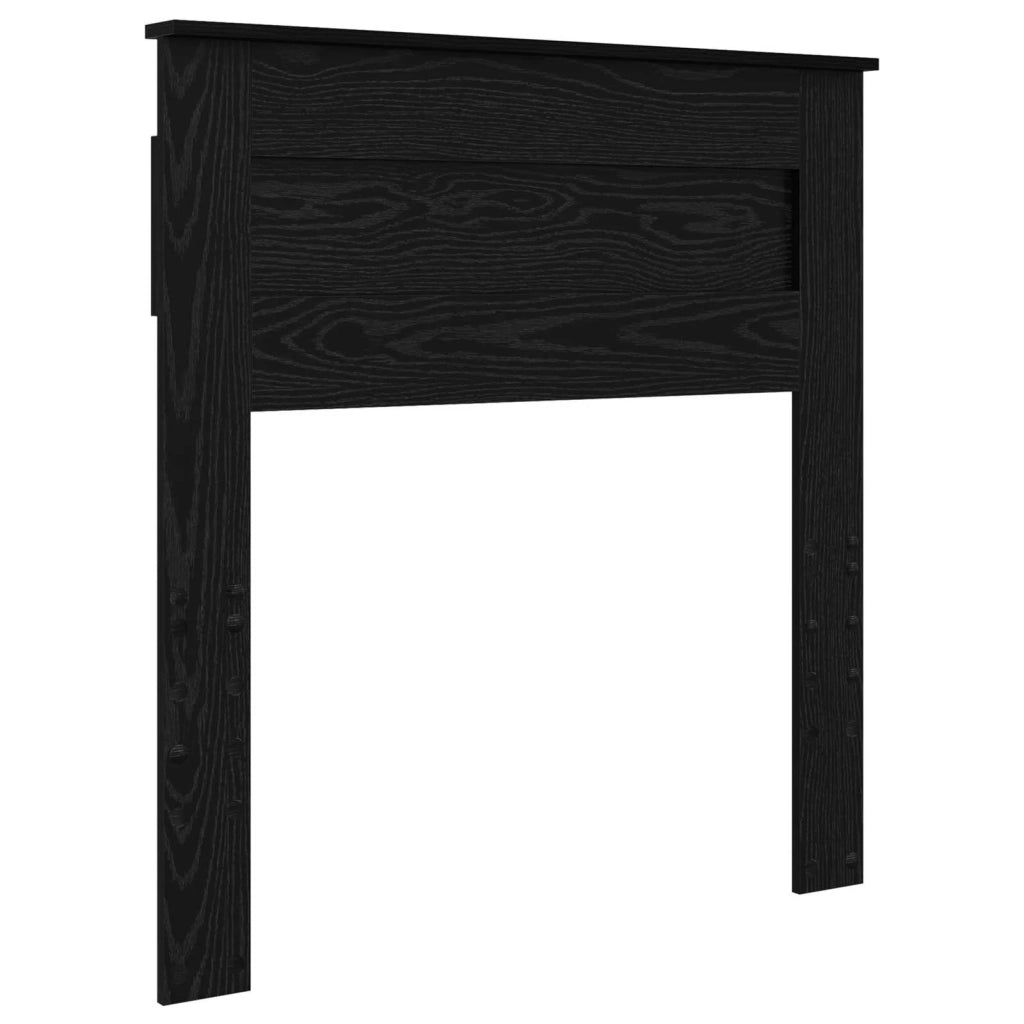 Testiera Rovere Nero Legno ingegnerizzato 888158