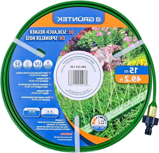 Spregeggiatore aeriato per irrigazione area 4-5m²/m connettore a canne d'acqua in rame