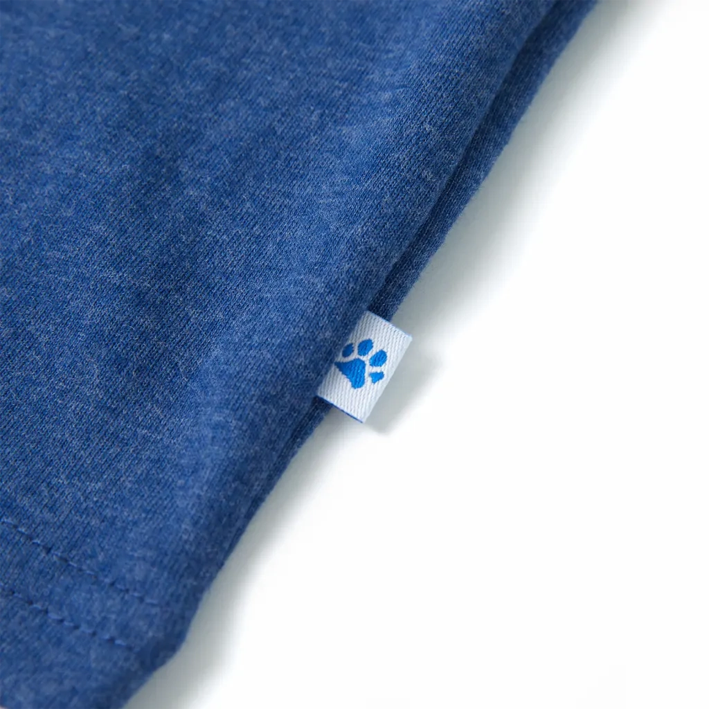 Canotta da Bambino Blu Scuro Mélange 104 12490