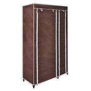 Armadio Guardaroba in Tessuto Marrone 60721