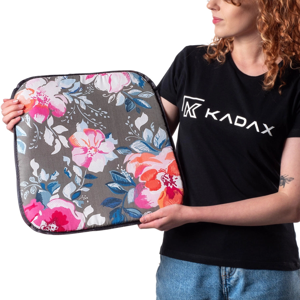Cuscino per sedia da giardino KADAX, balcone, terrazzo, giardino, 40x38 cm, comodo