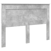 Testiera | Testata con Testiera | Testata Grigio cemento 150 cm Legno multistrato
