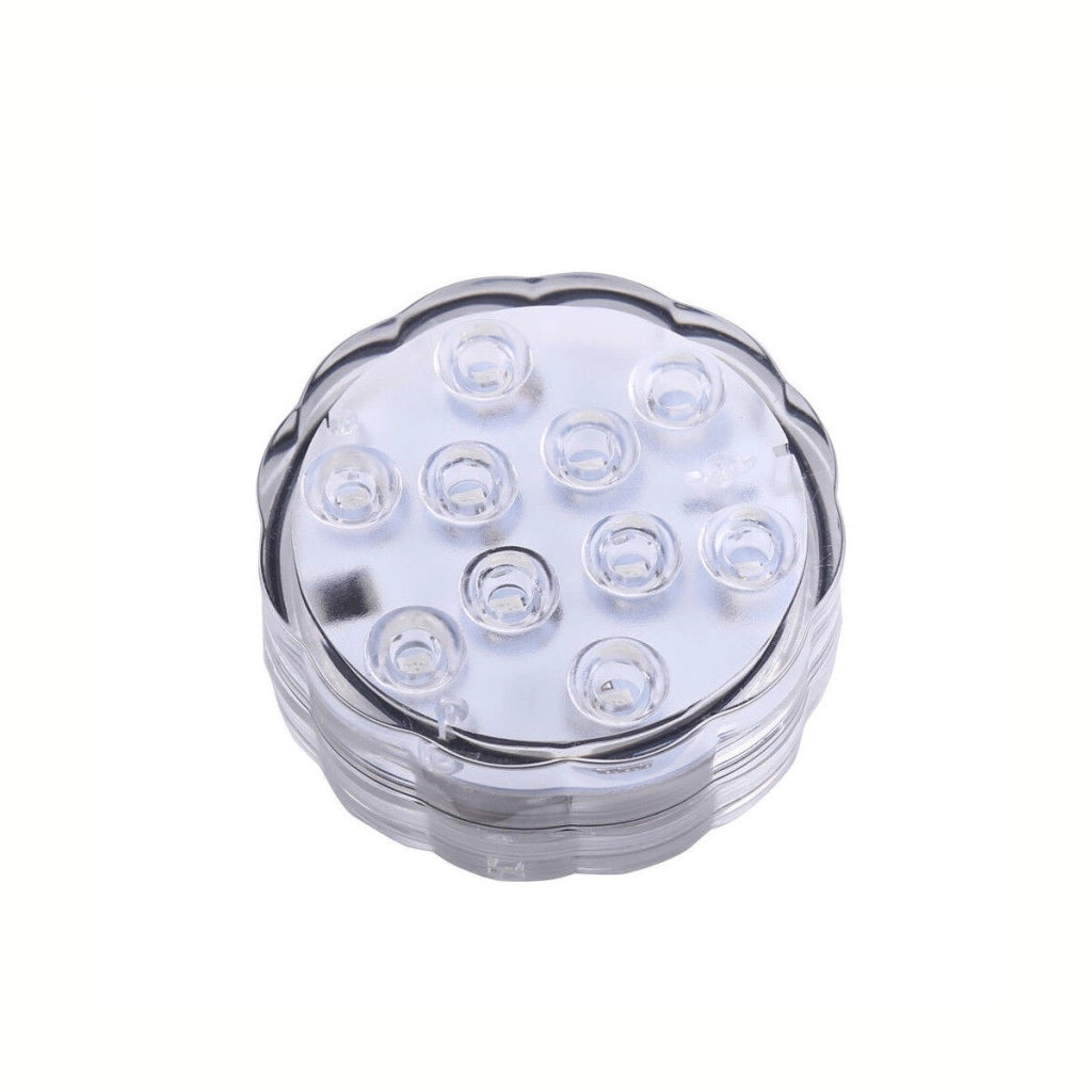 LAMPADA 10 LED LUCE CON TELECOMANDO ACQUARIO SOMMERGIBILE RGB IP65 IMPERMEABILE - Driwei
