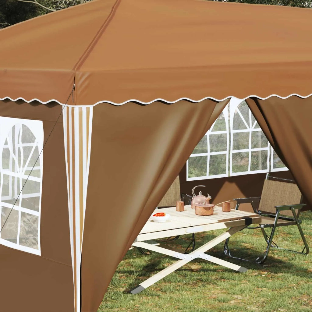 Tenda per feste a pop-up 575 x 288 x 245 cm Beige 42019804