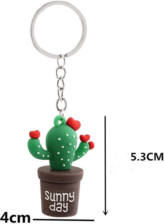 Accessori per chiavi 4 pezzi - Disegni cartoon - Materiale PVC/silicone - Leggero - Duraturo - Utilizzo universale - Accessori per chiavi