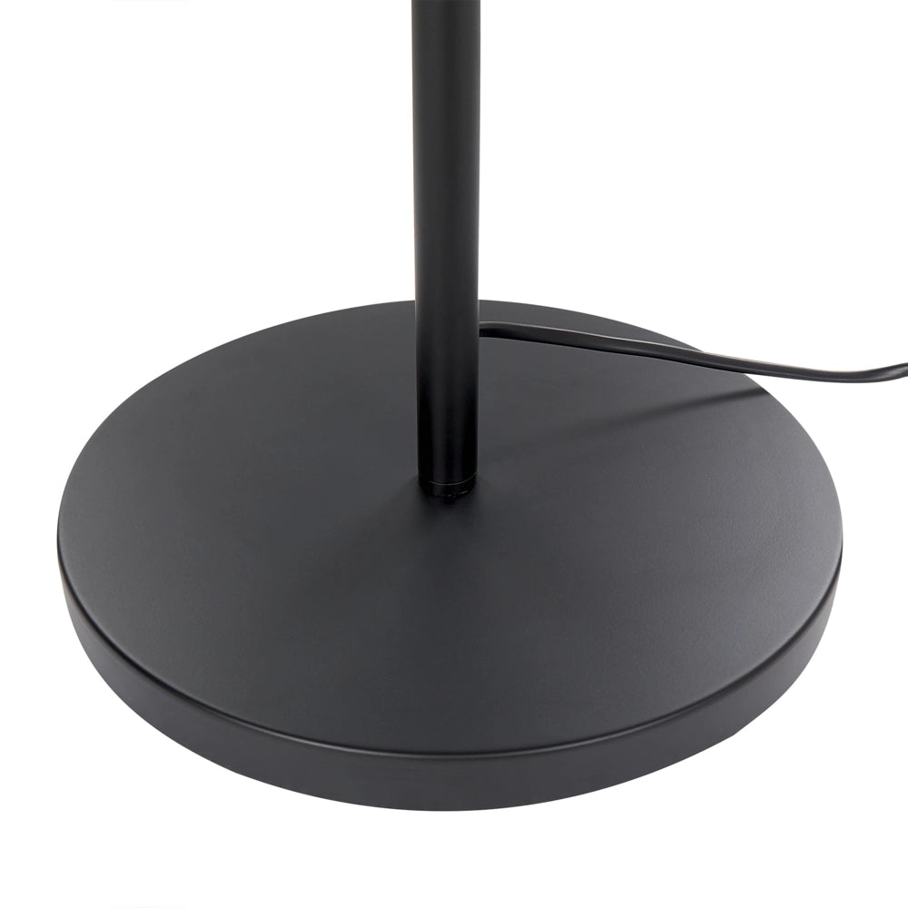 Lampada da Terra in Metallo dorato 3 punti luce Tonalità Bianche Rotonde design moderno contemporaneo