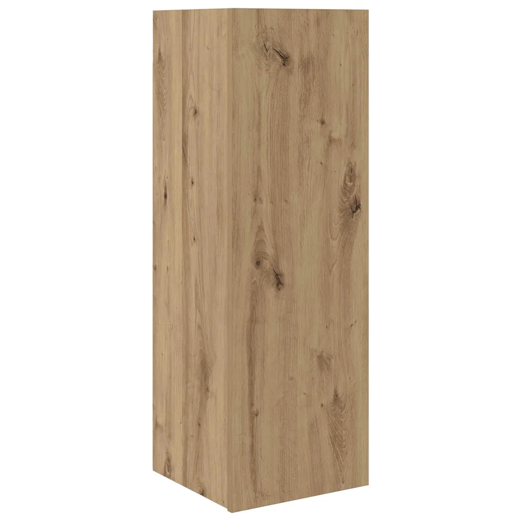 Set mobile TV 5 pz-Set di 5 Credenza per TV Rovere artigianale Legno multistrato 147576