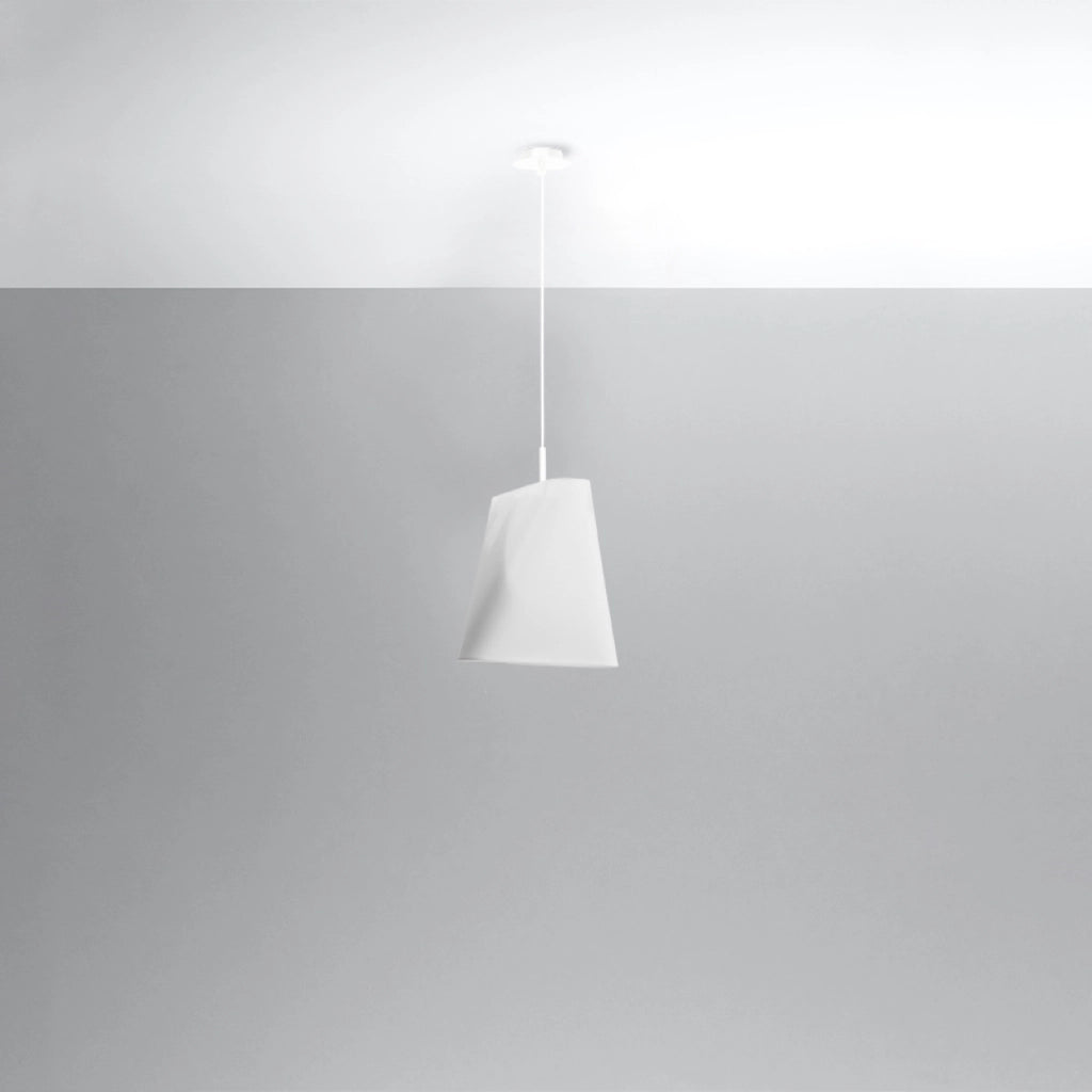 Lampada a sospensione Fioran bianca E27 15W Pure Lume