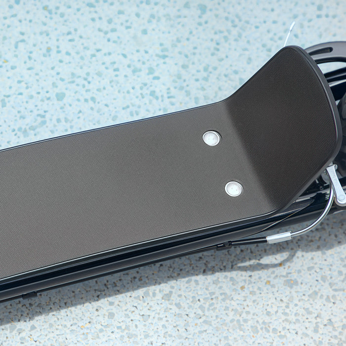 Monopattino per Bambini 5-12 Anni 129x52x80-88 cm Supporta fino a 50 Kg Telaio in Acciaio Bianco e Nero