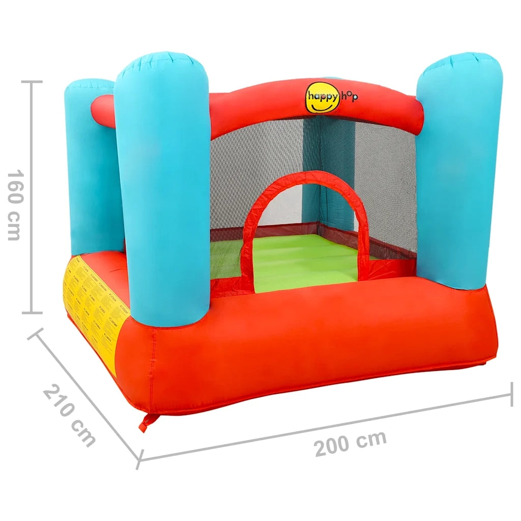 Happy Hop Castello Gonfiabile 200x210x160 cm in PVC 93246