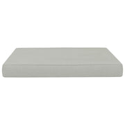 Cuscino per Pavimento e Pallet 60x61,5x6 cm Beige in Tessuto 47455