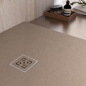 Piatto Doccia in Pietra 75x190 cm Bonussi Canton Moka